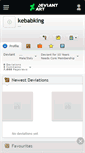 Mobile Screenshot of kebabking.deviantart.com