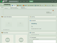 Tablet Screenshot of kebabking.deviantart.com