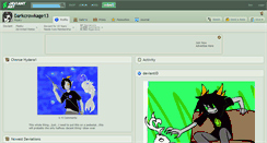 Desktop Screenshot of darkcrowkage13.deviantart.com