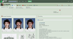 Desktop Screenshot of cj-marshall.deviantart.com