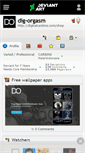 Mobile Screenshot of dig-orgasm.deviantart.com