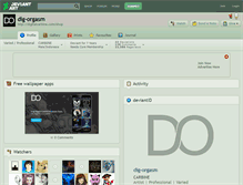 Tablet Screenshot of dig-orgasm.deviantart.com