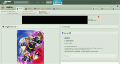 Desktop Screenshot of akaina.deviantart.com