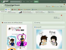 Tablet Screenshot of ffsgunslingervincent.deviantart.com
