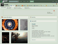 Tablet Screenshot of pedari.deviantart.com