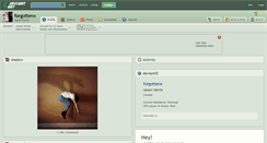 Desktop Screenshot of forgottenx.deviantart.com