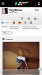 Mobile Screenshot of forgottenx.deviantart.com