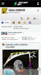 Mobile Screenshot of giga-xisbass.deviantart.com