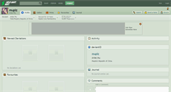 Desktop Screenshot of muplz.deviantart.com