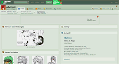 Desktop Screenshot of albelnoxx.deviantart.com