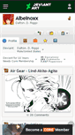 Mobile Screenshot of albelnoxx.deviantart.com