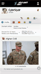 Mobile Screenshot of cybrslydr.deviantart.com