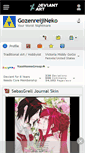 Mobile Screenshot of gozenreijineko.deviantart.com