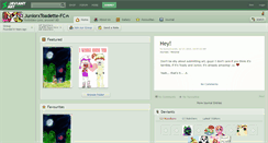 Desktop Screenshot of juniorxtoadette-fc.deviantart.com