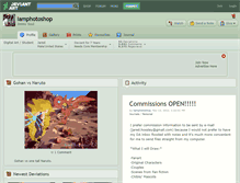 Tablet Screenshot of iamphotoshop.deviantart.com