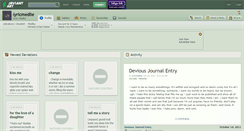 Desktop Screenshot of lyricmedlie.deviantart.com