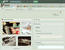 Tablet Screenshot of imesha.deviantart.com
