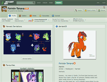 Tablet Screenshot of fermin-tenava.deviantart.com