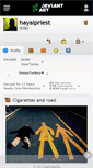 Mobile Screenshot of hayalpriest.deviantart.com