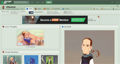 Desktop Screenshot of dillerkind.deviantart.com