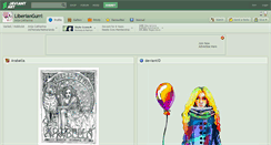 Desktop Screenshot of liberiangurrl.deviantart.com