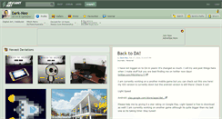 Desktop Screenshot of dark-neo.deviantart.com