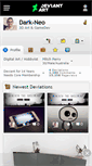 Mobile Screenshot of dark-neo.deviantart.com