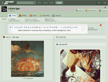 Tablet Screenshot of cubancigar.deviantart.com