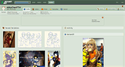 Desktop Screenshot of abbychanftw.deviantart.com