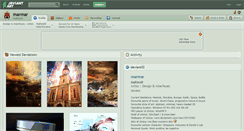 Desktop Screenshot of marmar.deviantart.com
