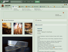 Tablet Screenshot of marmar.deviantart.com