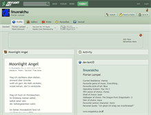 Tablet Screenshot of linuxraichu.deviantart.com