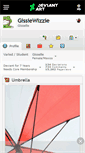 Mobile Screenshot of gissiewizzie.deviantart.com