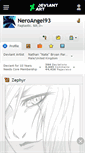 Mobile Screenshot of neroangel93.deviantart.com