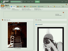 Tablet Screenshot of gia-g.deviantart.com