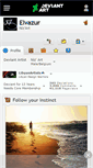 Mobile Screenshot of elvazur.deviantart.com