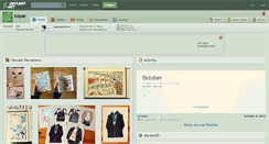 Desktop Screenshot of koyar.deviantart.com