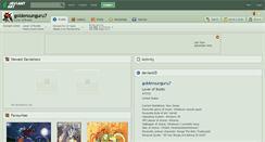 Desktop Screenshot of goldensunguru7.deviantart.com