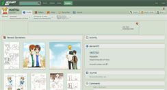 Desktop Screenshot of hustsu.deviantart.com