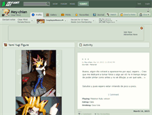 Tablet Screenshot of mey-chian.deviantart.com