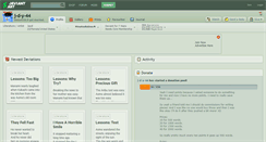 Desktop Screenshot of j-d-y-44.deviantart.com