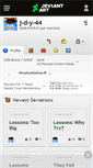 Mobile Screenshot of j-d-y-44.deviantart.com