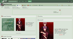 Desktop Screenshot of devil-survivor.deviantart.com