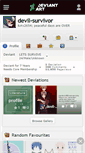 Mobile Screenshot of devil-survivor.deviantart.com