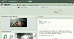 Desktop Screenshot of duces-wild.deviantart.com
