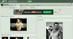 Desktop Screenshot of creeven.deviantart.com