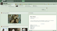 Desktop Screenshot of katiejade.deviantart.com