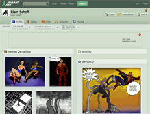 Tablet Screenshot of liam-scheff.deviantart.com