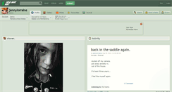 Desktop Screenshot of jennylorraine.deviantart.com