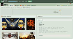 Desktop Screenshot of graf-fx.deviantart.com